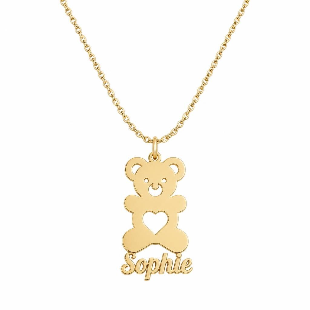 CUTE BEAR NECKLACE